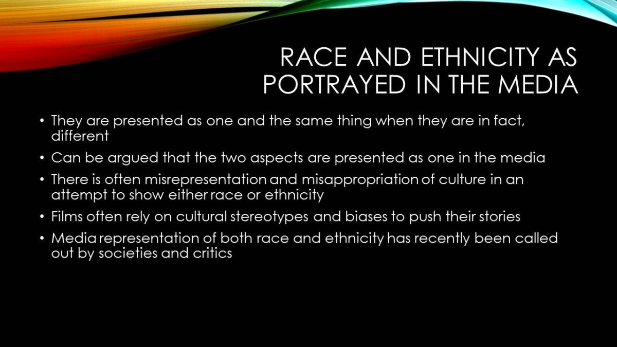 Race and Ethnicity as Portrayed in the Media