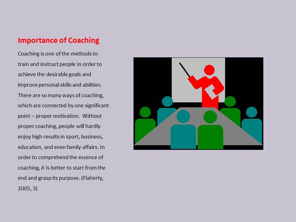 Importance of Coaching