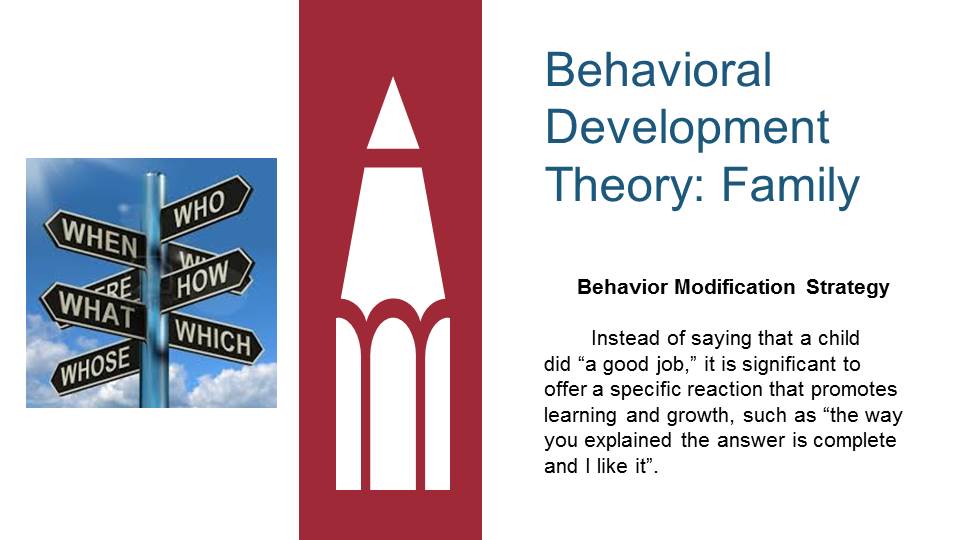 Behavioral Development Theory: Family