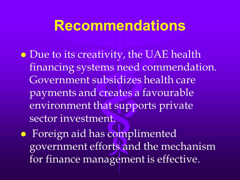 Health Systems Financing