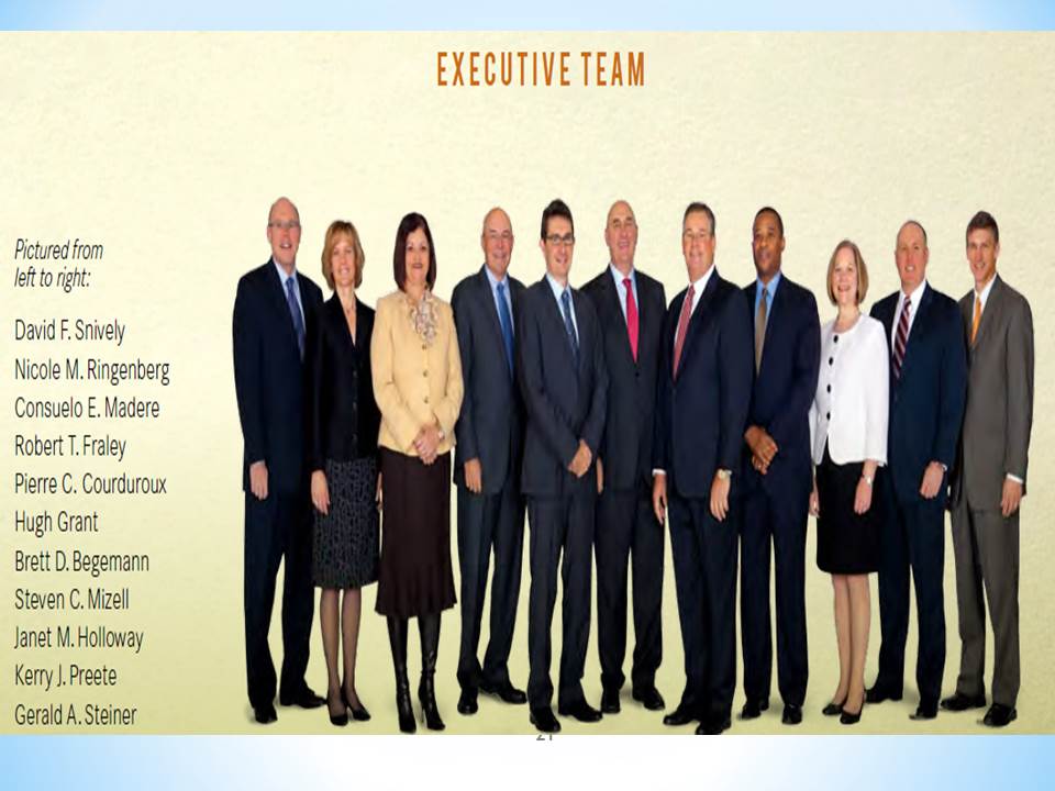 Executive team