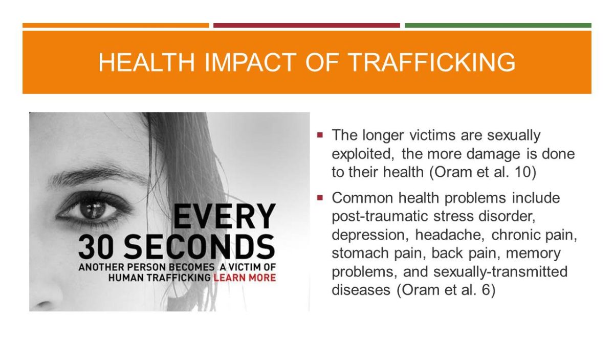 Health Impact of Trafficking