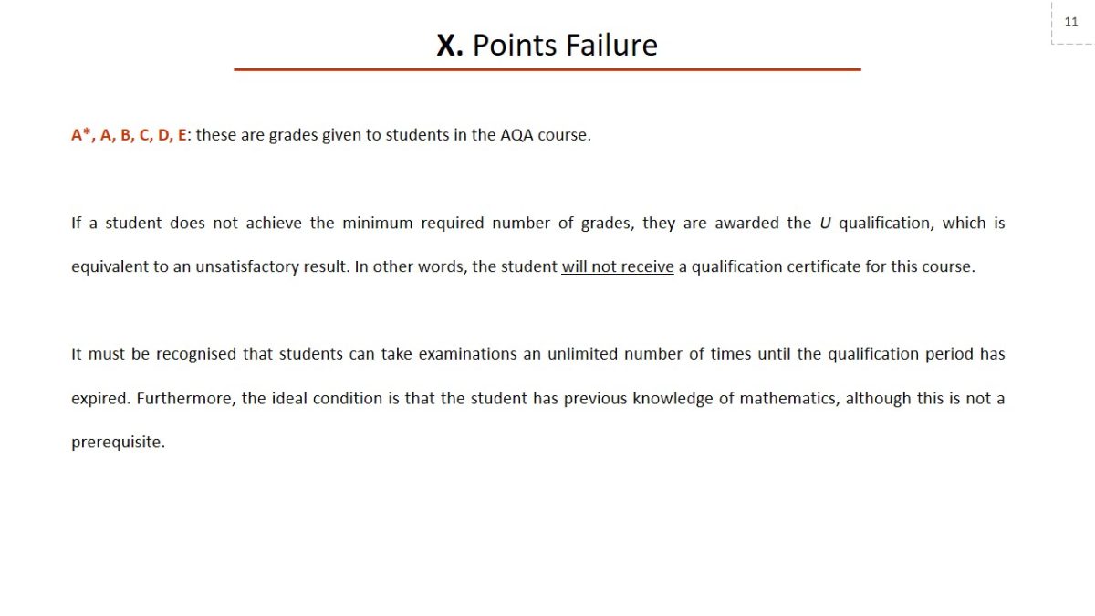 Points Failure