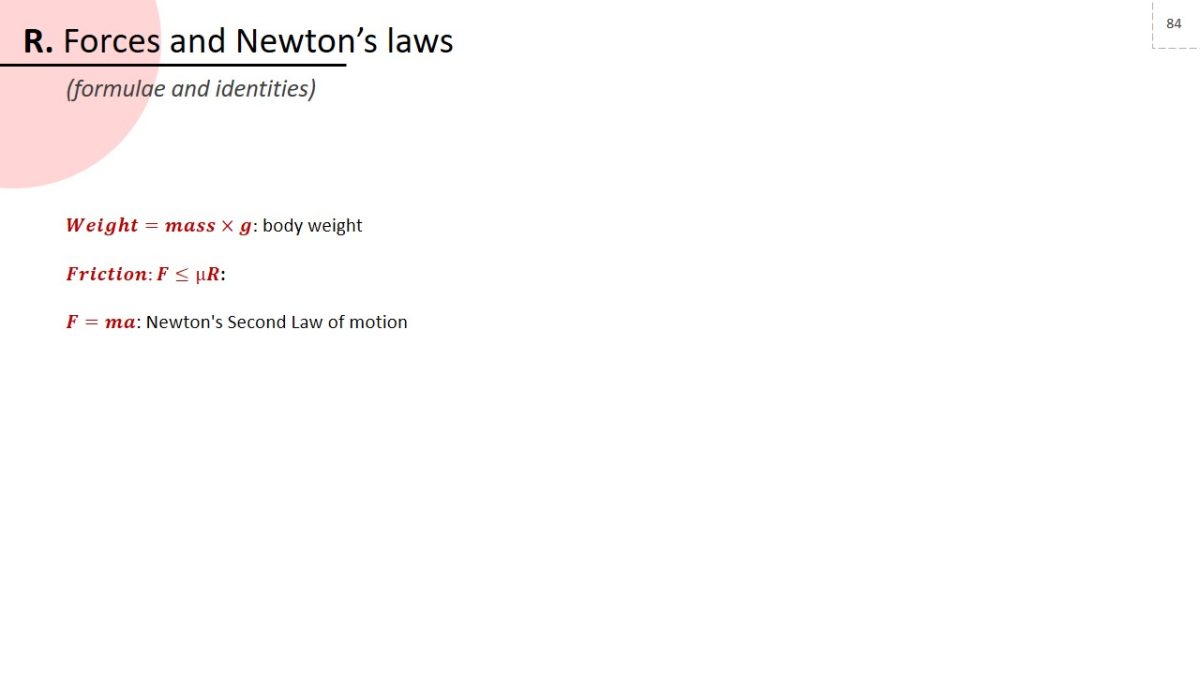 Forces and Newton’s laws