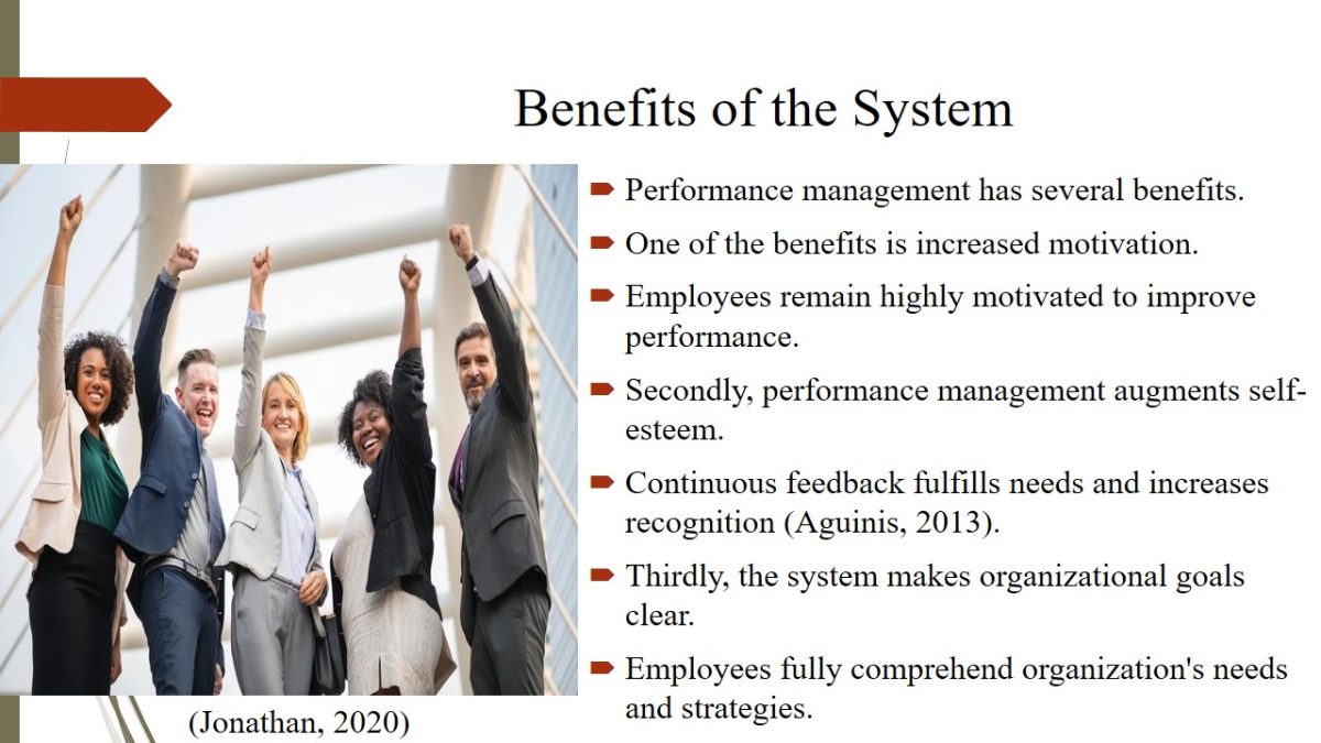 Benefits of a Performance Management System