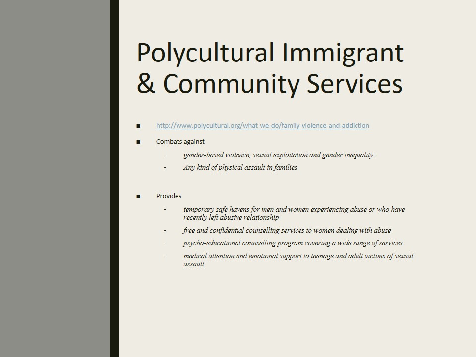 Polycultural Immigrant & Community Services