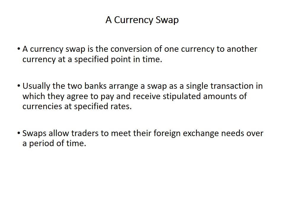 A Currency Swap