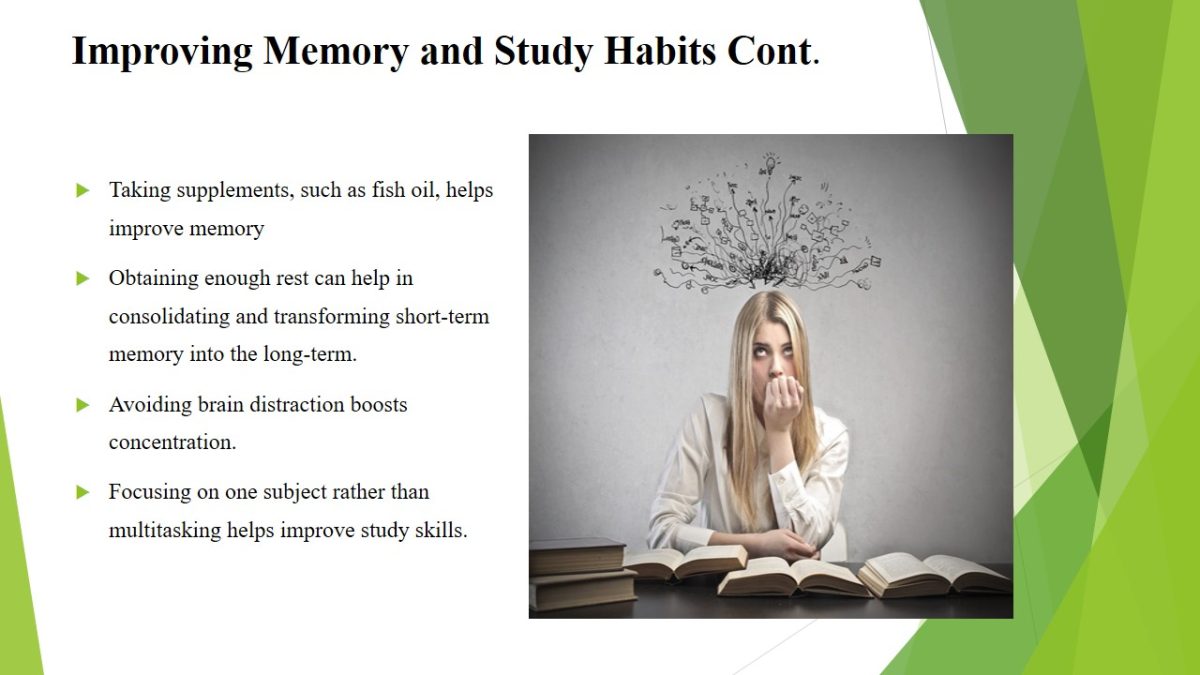 Improving Memory and Study Habits