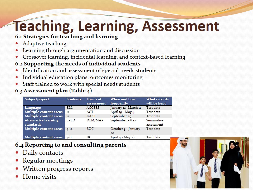 Teaching, Learning, Assessment
