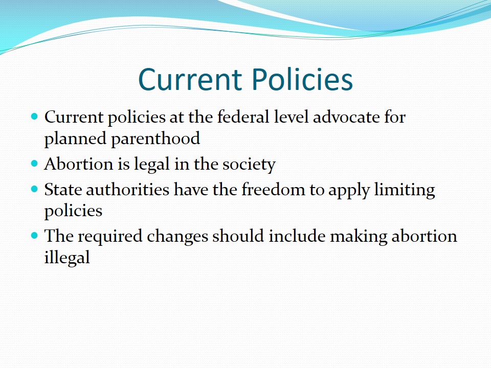 Current Policies