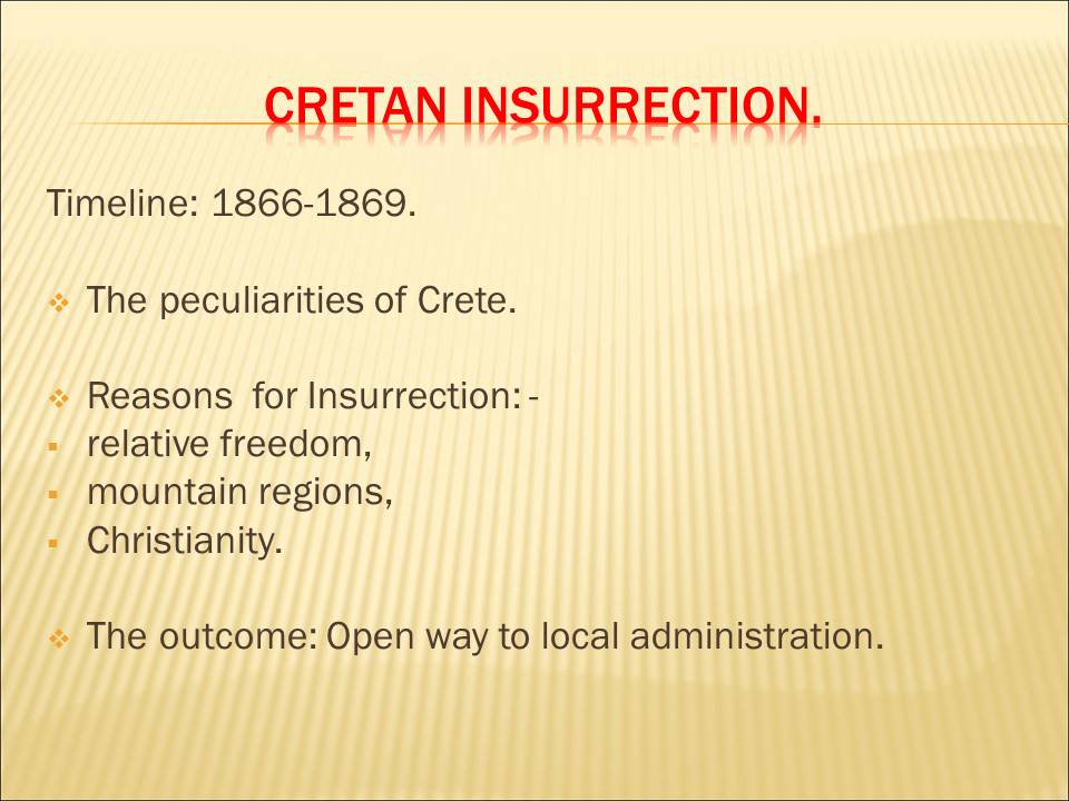 Cretan insurrection