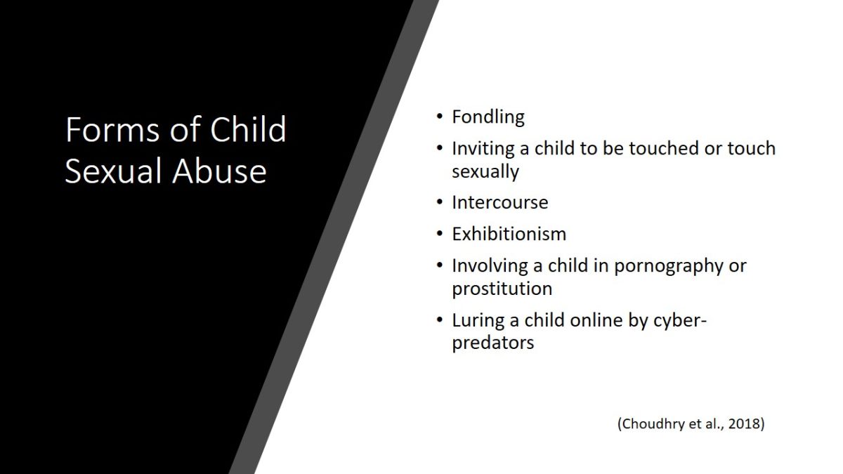 Forms of Child Sexual Abuse