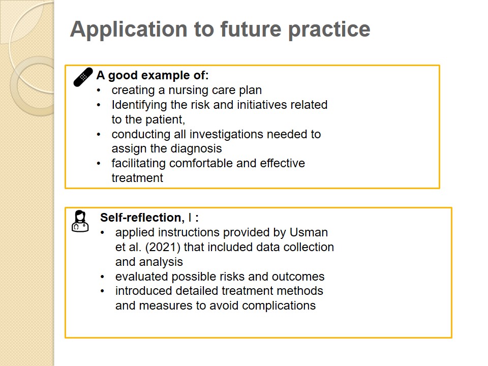 Application to future practice