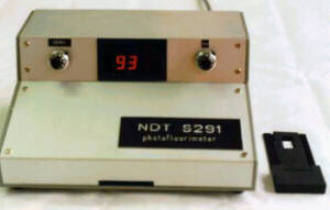 S291-Photofluorimeter mentioned in the ASTM-E-1135 for Fluorescent Penetrant Measurement Calcagno