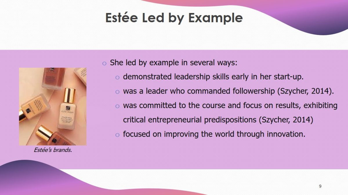 Estée Led by Example