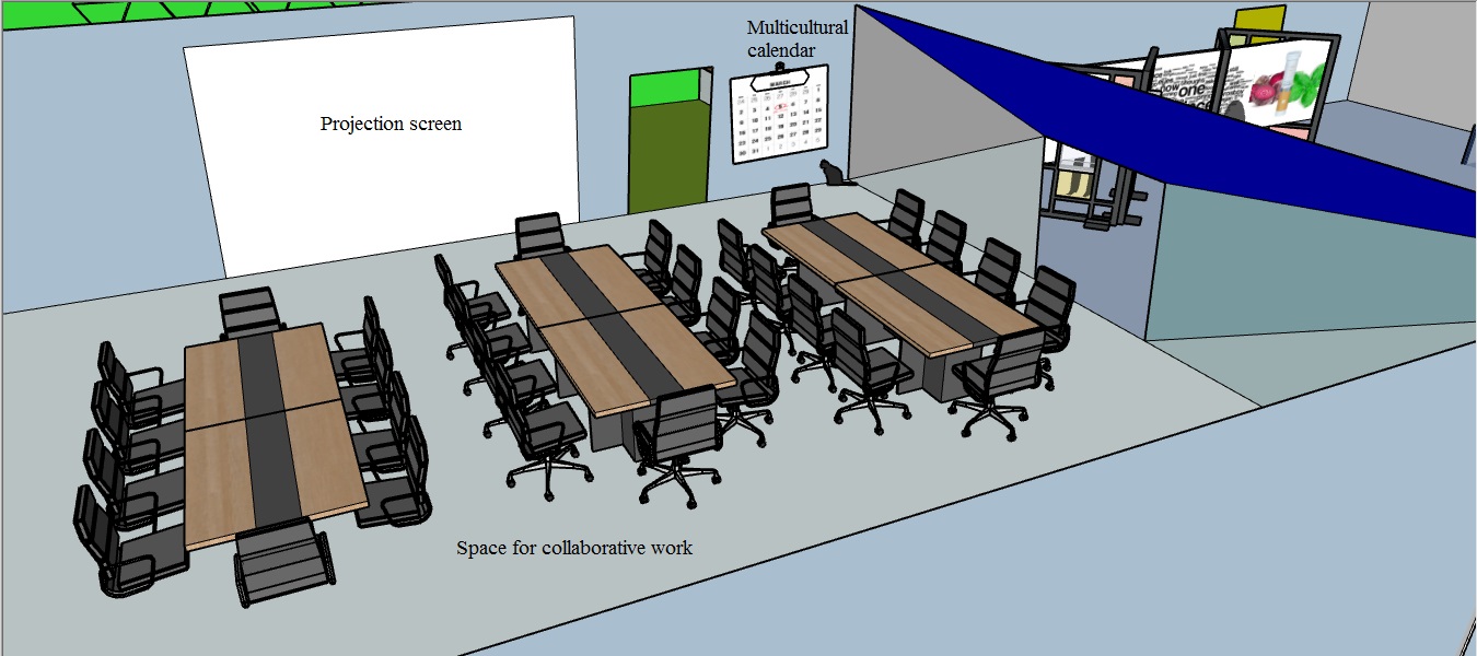 Space for collaborative work