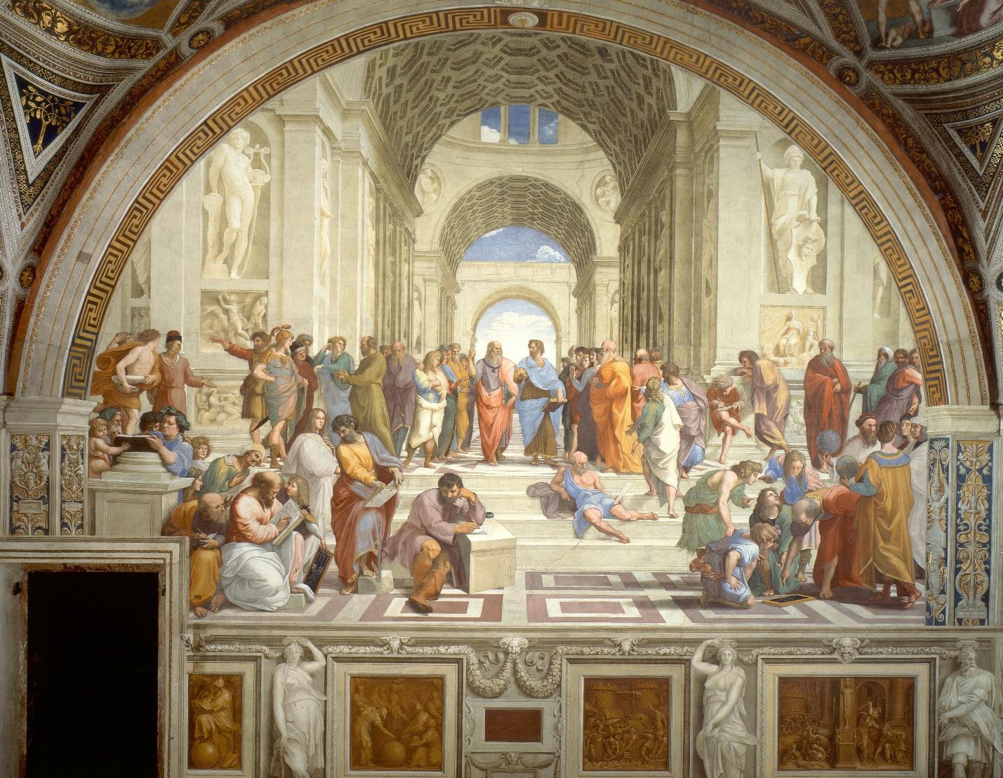 The Painting The School of Athens by Raphael