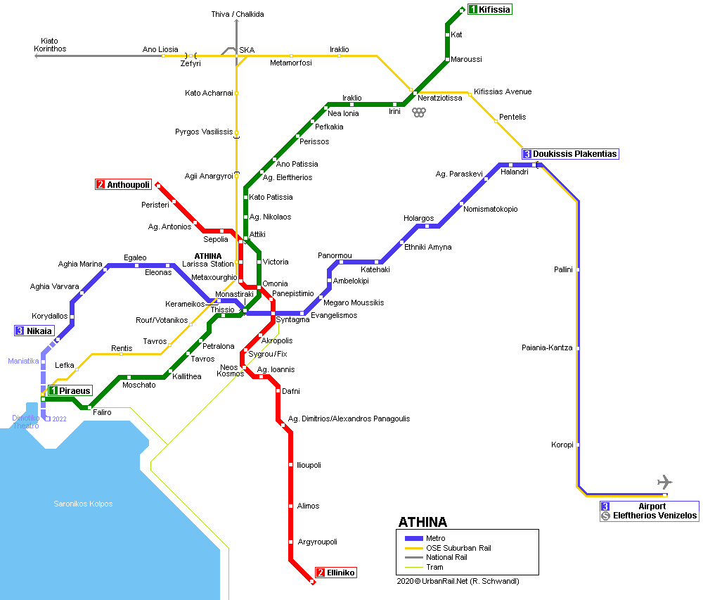 Major Railway Stations and Lines