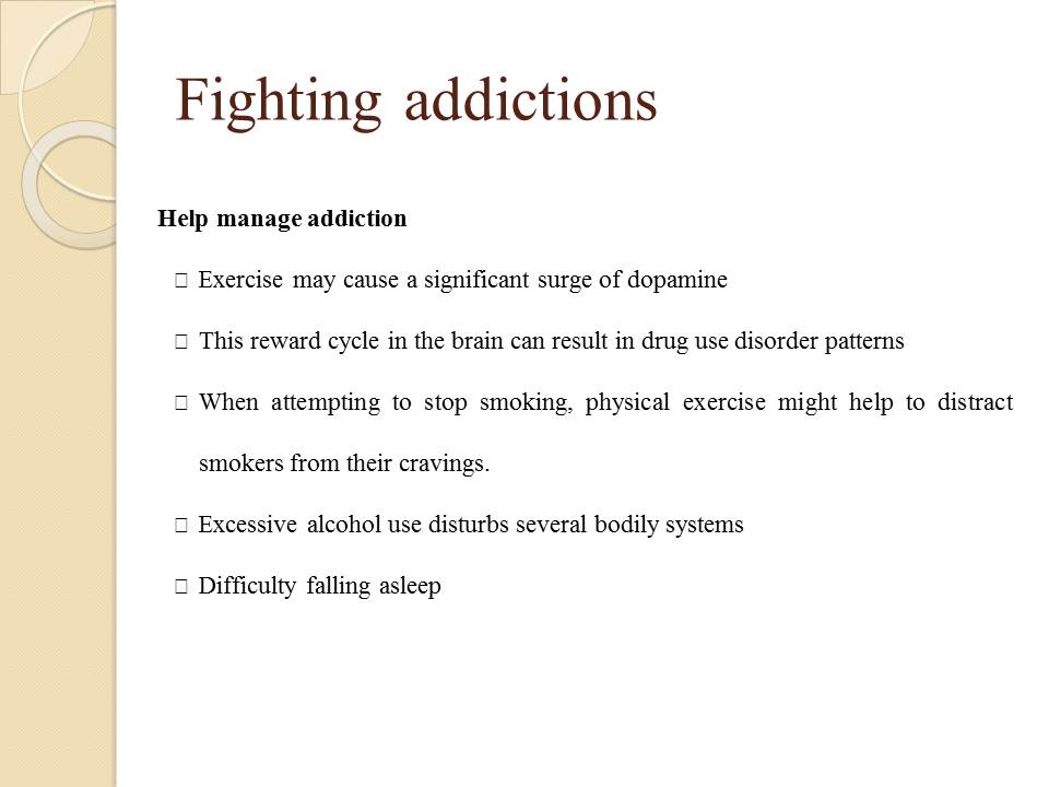 Fighting addictions