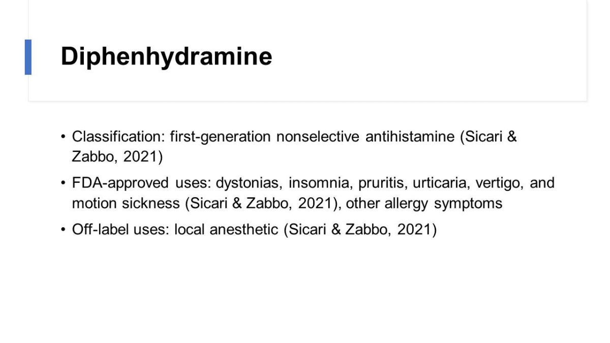 Diphenhydramine