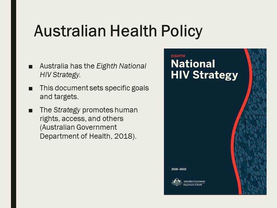Australian Health Policy