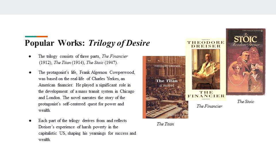 Popular Works: Trilogy of Desire