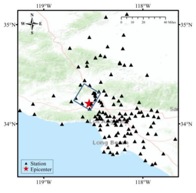 The Map of the Northridge Earthquake 