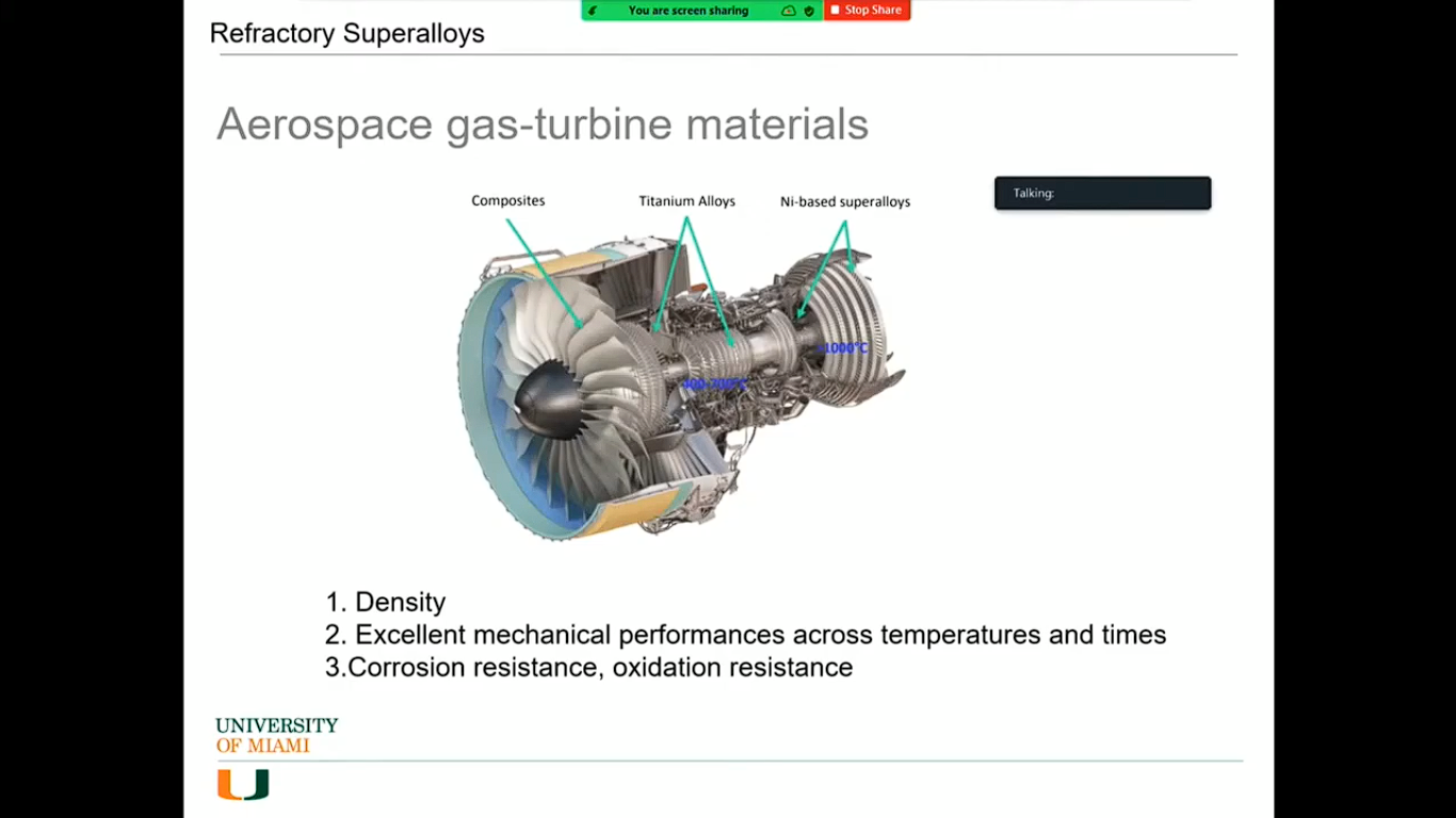 Aerospace gas-turbine materials