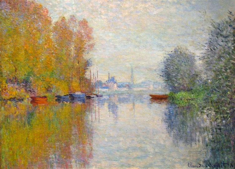 “Autumn on the Seine at Argenteuil” 