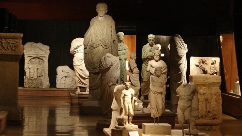 The Archaeological museum interior