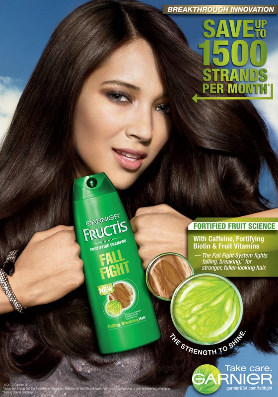 Garnier Fructis advertisement