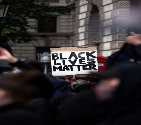 BLM protest in London 