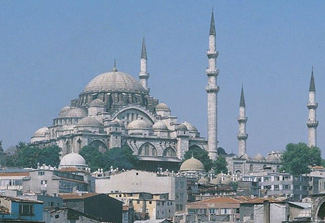 Suleymaniye mosque in Istanbul 