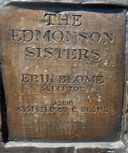 The Edmonson Sisters Memorial, by Erik Blome, 2010