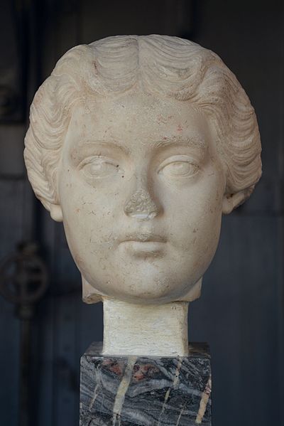 Portrait of Lucilla from the Capitoline Museum
