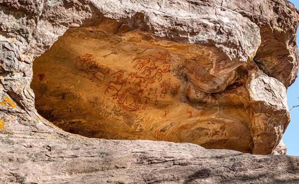 Bhimbetka Rock Shelter and cave painting