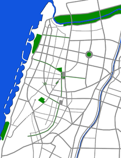 Topographical Map of the Bombing Site