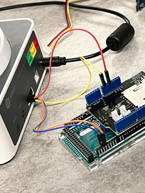 Connections of Arduino to DoBot