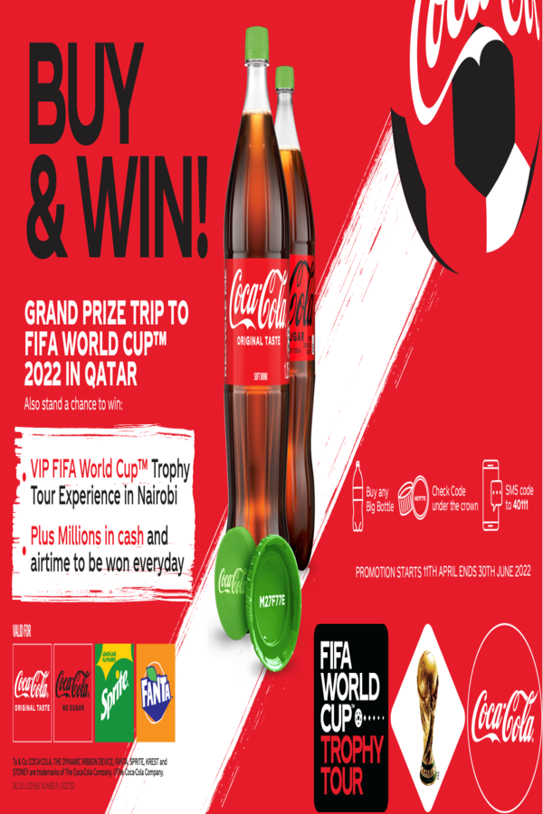 Advertisement on the Coca-cola Company's website