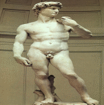 The Sculpture "David" by Michelangelo