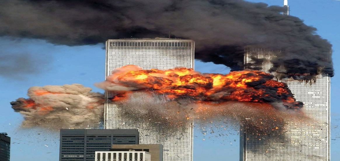 World Trade Center on Fire