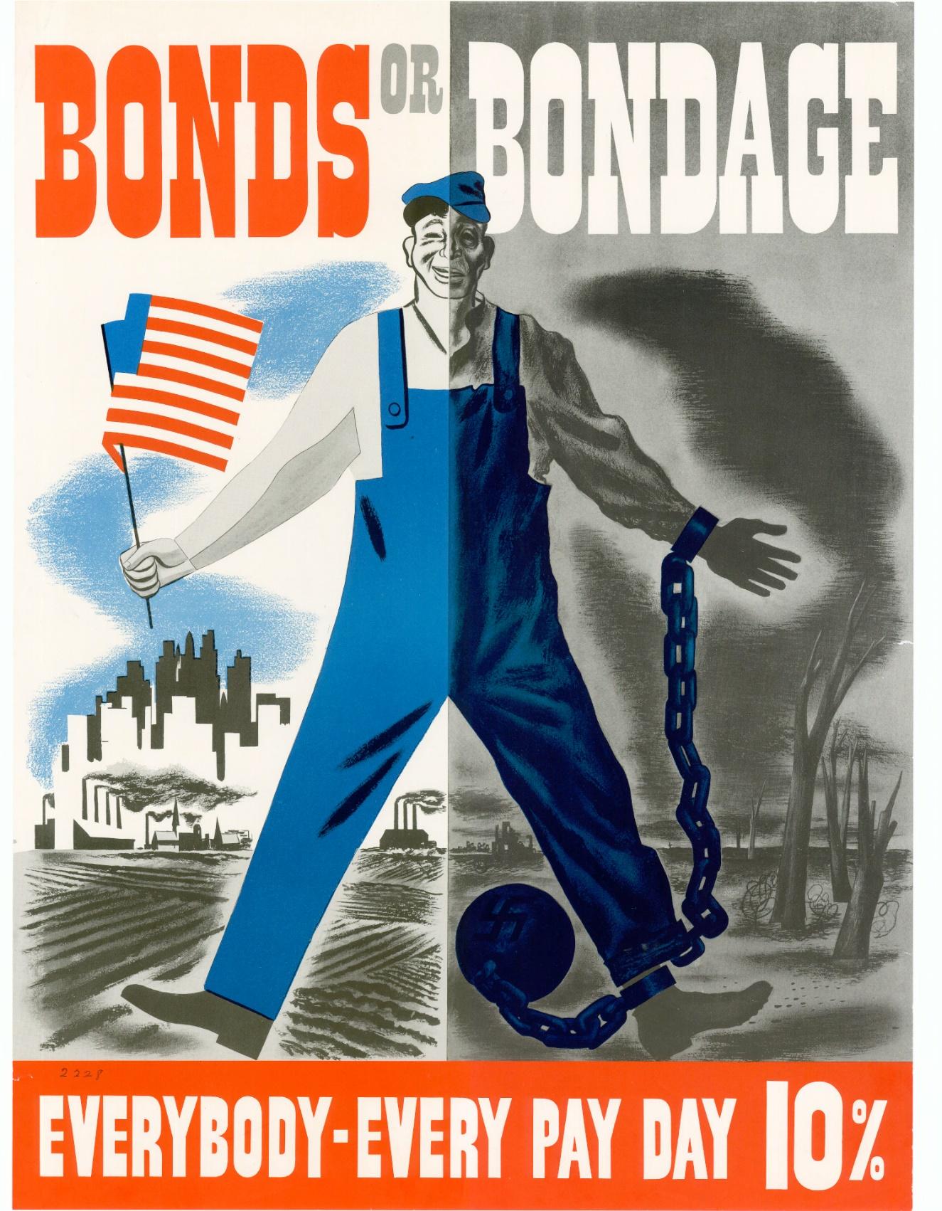 Poster Bonds or Bondage: Everybody – Every Pay Day 10%