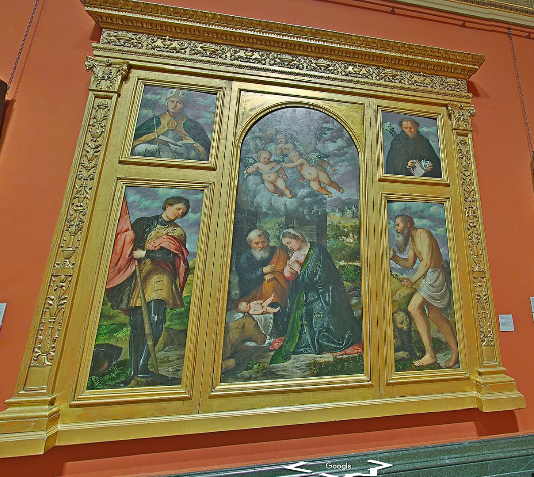 High Altarpiece, S. Alessandro, Brescia by Girolamo Romanino