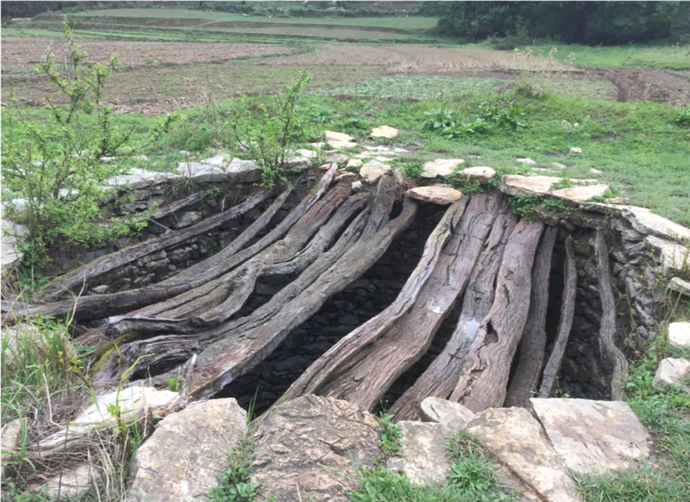 Traditional well in Nepal