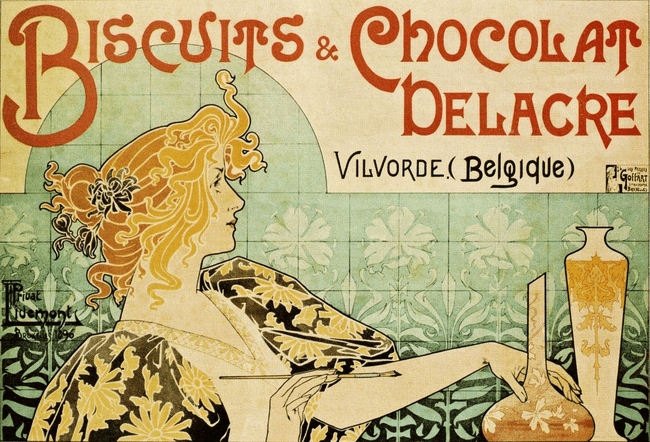 Poster for biscuits and chocolate