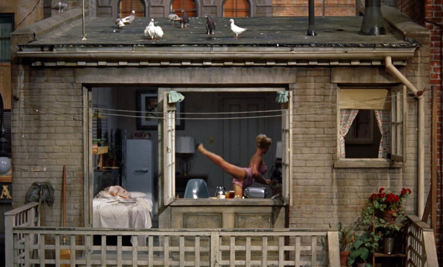 "Rear Window" Film Scene