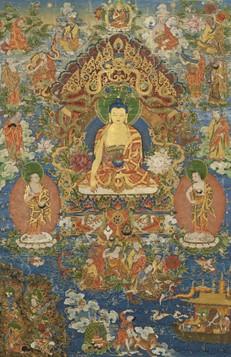 The Medicine Buddha, Tibet, 19th century