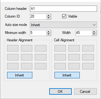 Student database table