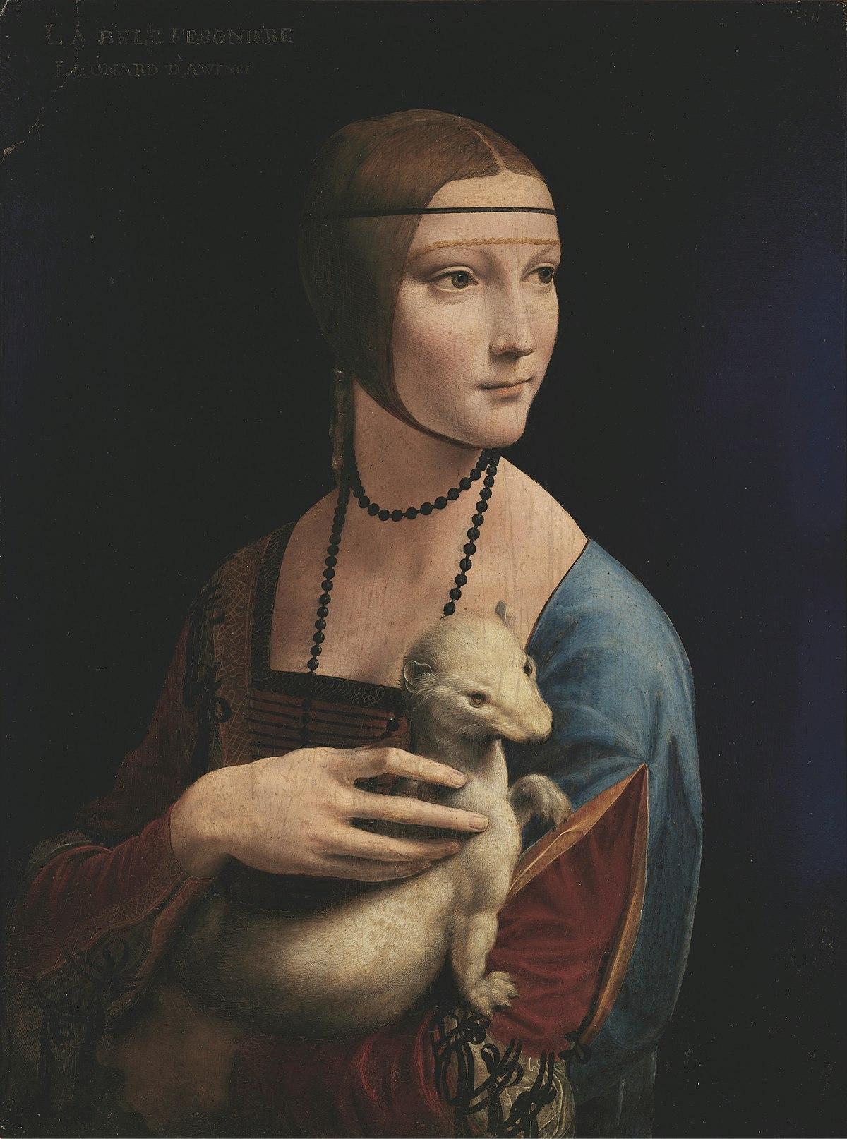 Leonardo Da Vinci’s Lady with an Ermine