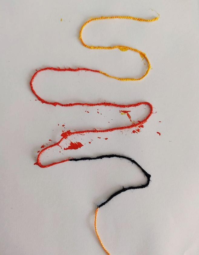 Applying Thread to Paper